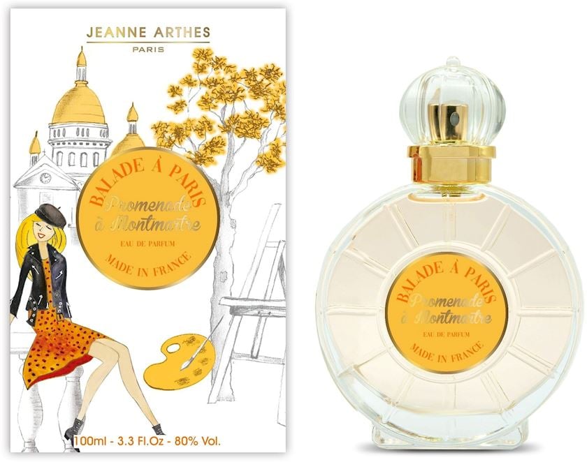 Jeanne Arthes Balade à Paris Promenade à Montmartre EDP